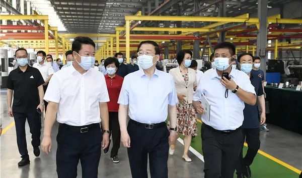 張維亮、樊成華等市領導參加恒工精密重點項目建設觀摩活動