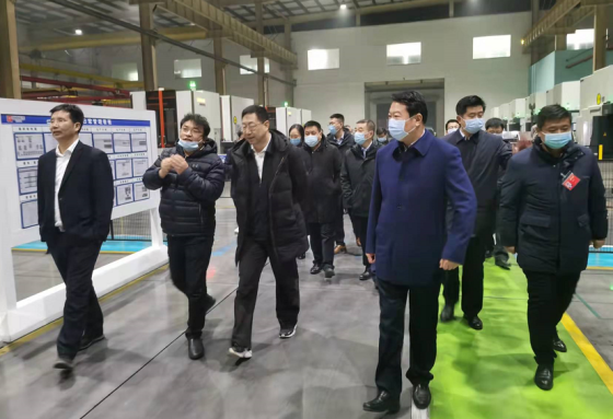 省工信廳副廳長任世強一行蒞臨 恒工精密調(diào)研